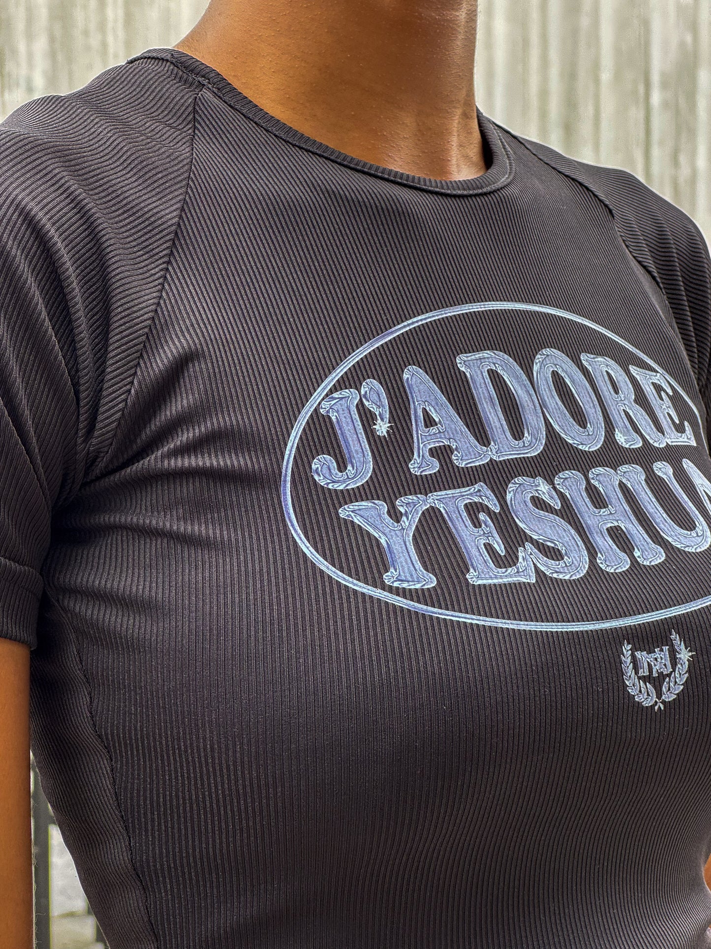 J’adore Baby Tee Black