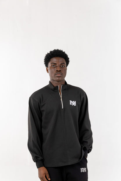 Quarter zip Black