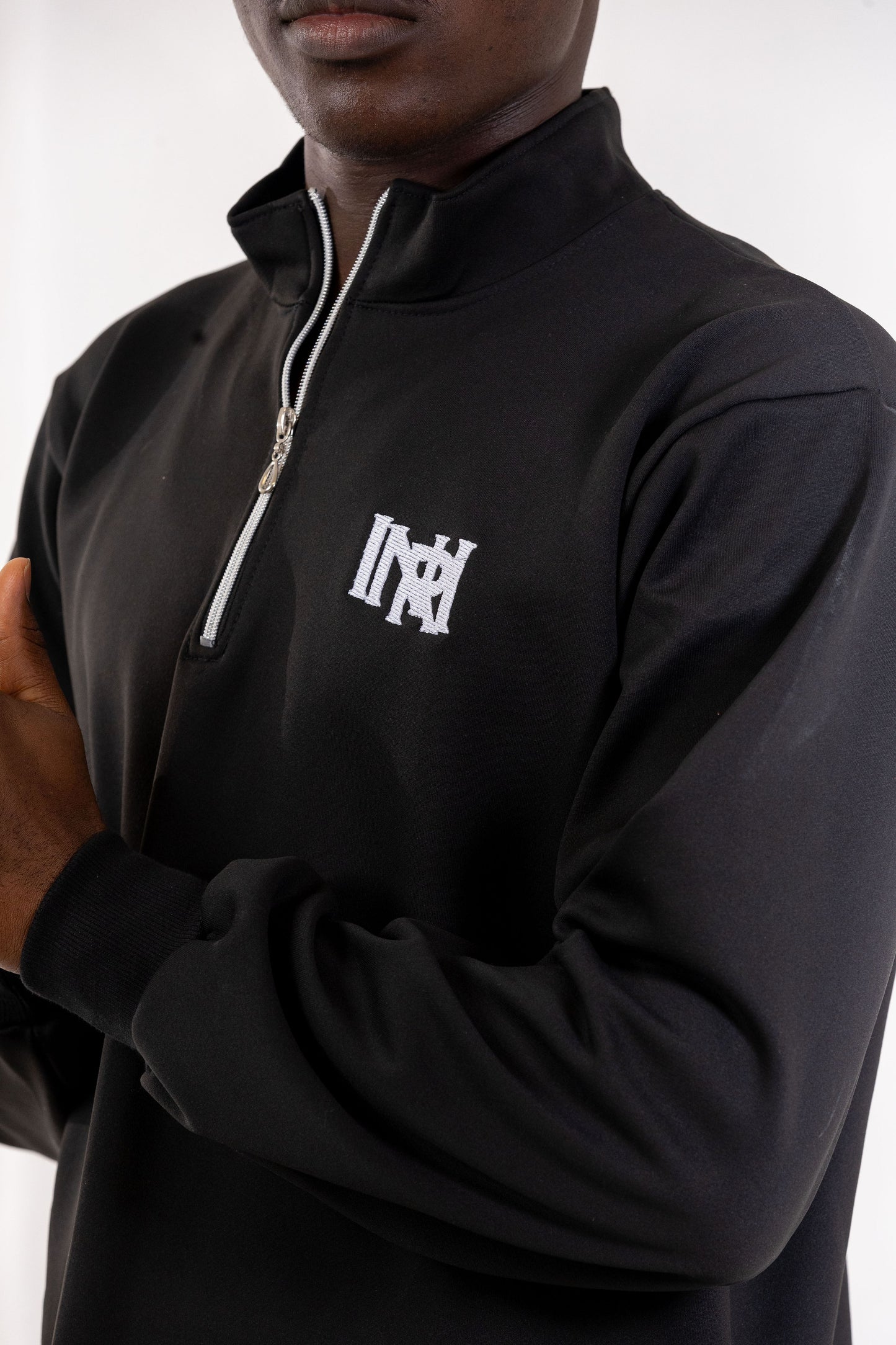 Quarter zip Black