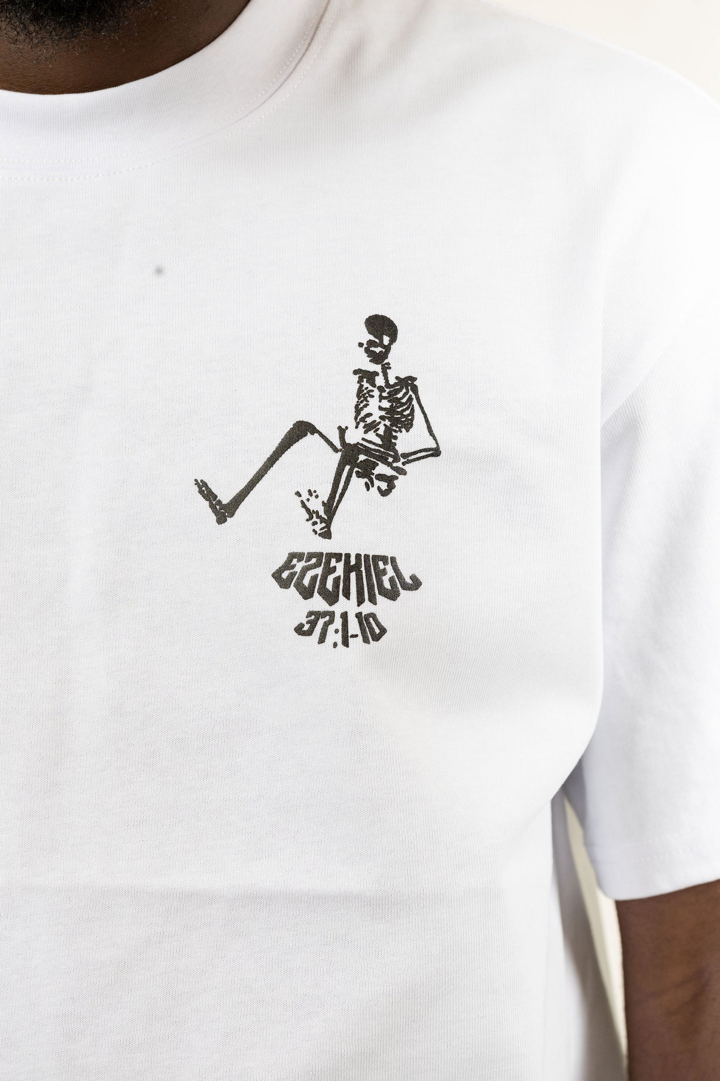 Dry Bones Tee White