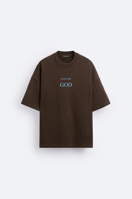 Follow God Coffee Brown