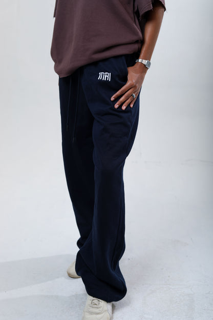Flare Sweatpants Navy Blue