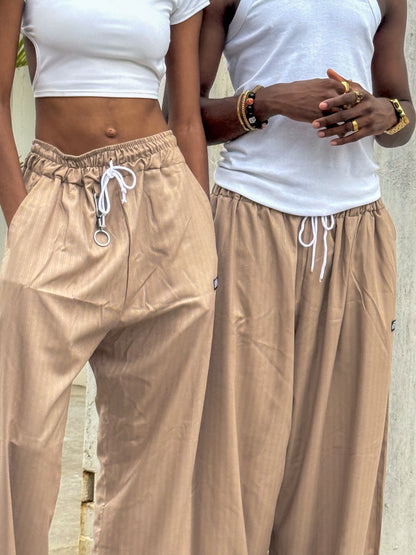 Brown Suited Pants