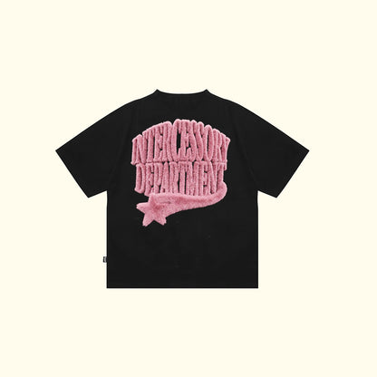 Intercessory Dept Fur Tee Black