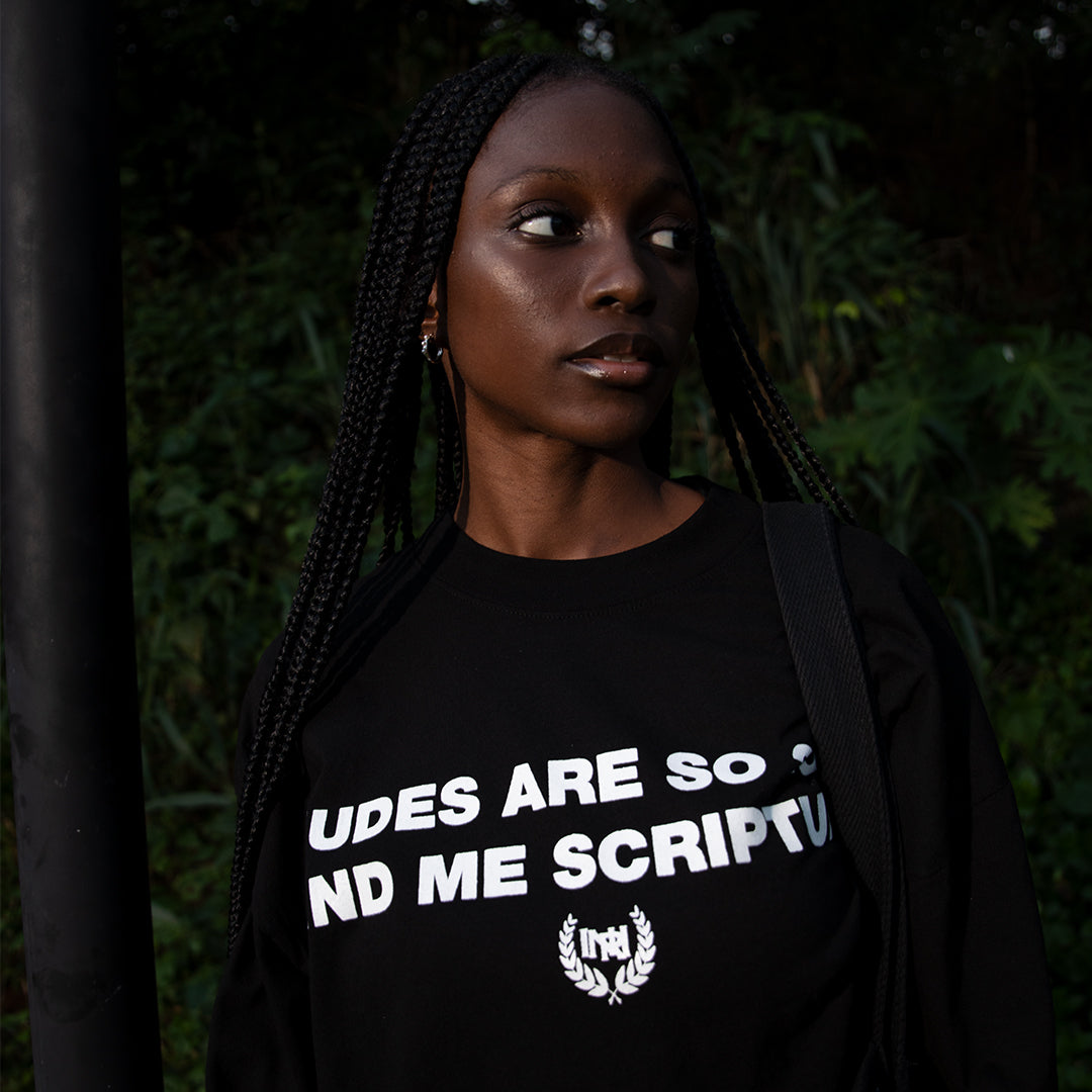 SMS(Send-Me-Scriptures) Tee Black